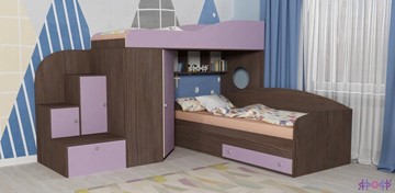 Детская кровать-шкаф Кадет-2, корпус Бодего, фасад Ирис в Брянске