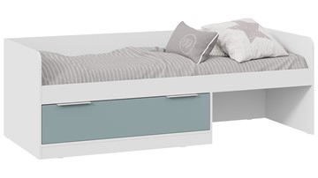 Кроватка Марли Тип 1 (Белый/Серо-голубой) в Брянске