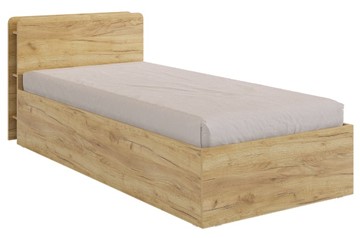 Кроватка с основанием Юниор 90х200 (дуб крафт золотой) в Брянске