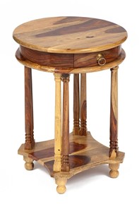 Столик кофейный Бомбей - 1149  палисандр, 45*45*60, натуральный (natural) арт.10049 в Брянске