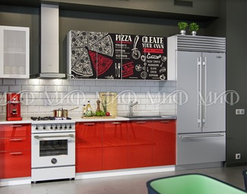 Гарнитур на кухню фотопечать Пицца 2,0 в Брянске