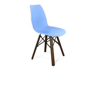 Обеденный стул SHT-ST29/S70 (голубой pan 278/темный орех/черный) в Брянске
