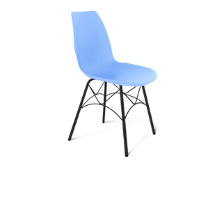Кухонный стул SHT-ST29/S107 (голубой pan 278/черный муар) в Брянске