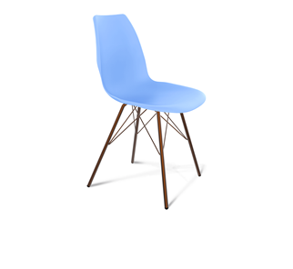 Обеденный стул SHT-ST29/S37 (голубой pan 278/медный металлик) в Брянске