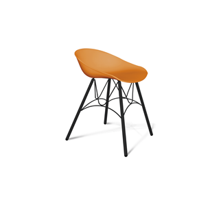 Кухонный стул SHT-ST19/S100 (оранжевый/черный муар) в Брянске