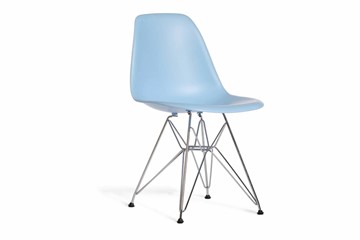 Обеденный стул DSL 110 Chrom (голубой) в Брянске