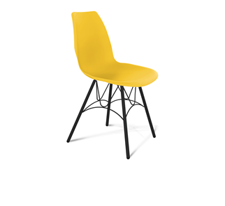 Кухонный стул SHT-ST29/S100 (желтый ral 1021/черный муар) в Брянске