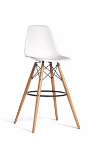 Барный стул derstuhl DSL 110 Wood bar (белый) в Брянске