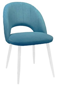 Кухонный стул 217 V16 голубой/белый в Брянске