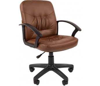 Офисное кресло CHAIRMAN 651 ЭКО коричневое в Брянске