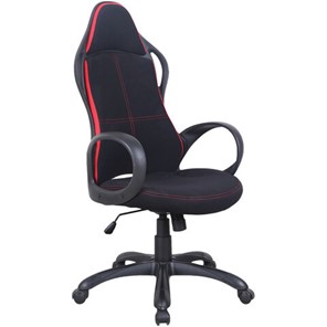 Кресло Brabix Premium Force EX-516 (ткань, черное/вставки красные) 531571 в Брянске