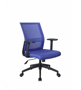 Кресло компьютерное Riva Chair 668, Цвет синий в Брянске