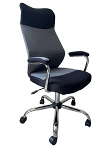 Кресло компьютерное C168 черный/серый в Брянске