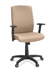 Кресло для руководителя Alfa A/MK/1D, ткань Bahama / бежевая в Брянске