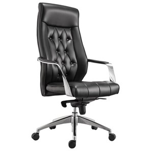 Офисное кресло BRABIX PREMIUM "Sonata EX-754", мультиблок, алюминий, экокожа, черное, 532491 в Брянске
