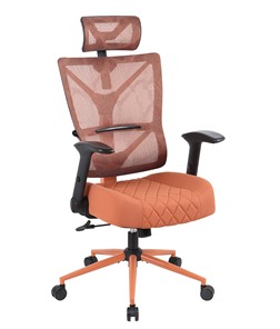 Кресло CHAIRMAN CH566 сетчатый акрил оранжевый / полиэстер оранжевый в Брянске