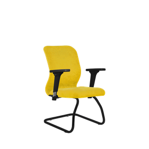 Офисное кресло SU-Mr-4/подл.200/осн.008 желтый в Брянске