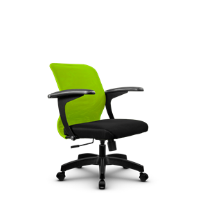 Кресло SU-M-4/подл.160/осн.001, Зеленый/Черный в Брянске