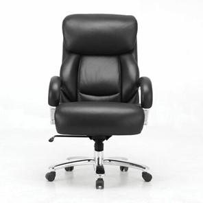 Компьютерное кресло Brabix Premium Pride HD-100 (натуральная кожа, черное) 531940 в Брянске