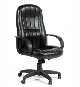 Офисное кресло CHAIRMAN 685, экокожа, цвет черный в Брянске