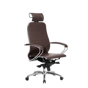 Кресло офисное Samurai K-2.04 темно-коричневый в Брянске
