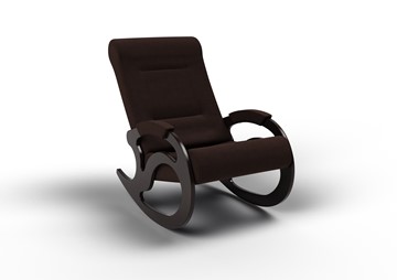 Кресло-качалка Вилла, ткань шоколад 11-Т-Ш в Брянске
