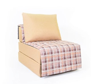 Бескаркасное кресло-кровать Харви, песочный-квадро беж в Брянске
