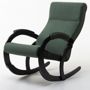 Кресло-качалка Корсика, ткань Amigo Green 34-Т-AG в Брянске