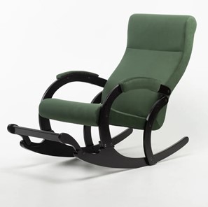 Кресло-качалка в гостиную Марсель, ткань Amigo Green 33-Т-AG в Брянске