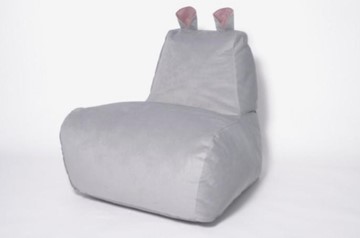 Кресло-мешок Бегемот серый в Брянске