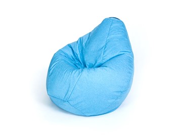 Кресло-мешок Хоум среднее, голубое в Брянске