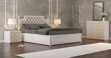 Спальная кровать СВ-Стиль Сфера 140*200 с основанием в Брянске
