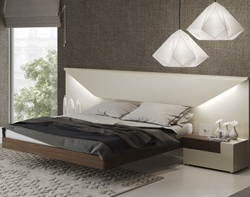 Кровать спальная Elena с подсветкой (180x200) в Брянске
