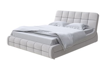 Кровать 2-спальная Corso-6 200х200, Велюр (Ultra Серый камень) в Брянске