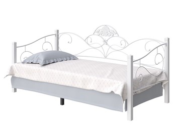 Кровать 1-спальная Garda 2R софа 90х200, белый в Брянске