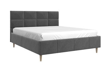 Спальная кровать Ханна 180х200 (Холодный Серый) с основанием в Брянске