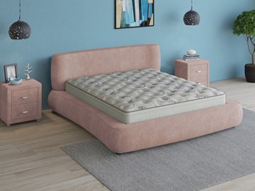 Спальная кровать Zephyr 180х200, (Велсофт Винтажный розовый) в Брянске