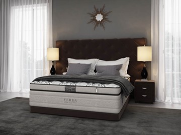 Кровать двуспальная Style/Basement 160х200, Флок (Велсофт Спелая слива) в Брянске
