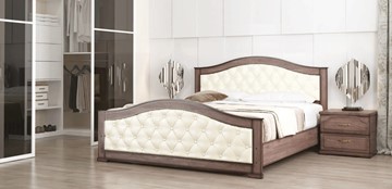 Кровать в спальню СВ-Стиль Стиль 1, 160х200, кожзам, с основанием в Брянске