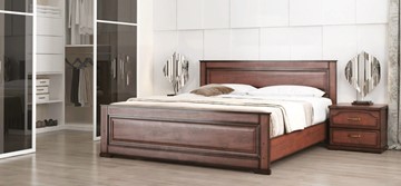 Спальная кровать СВ-Стиль Стиль 2, 160х190 с основанием в Брянске