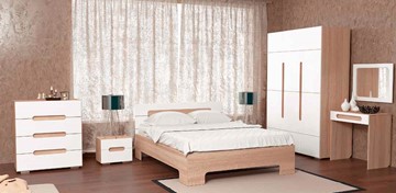 Модульная спальня Версаль Некст, цвет дуб сонома/белый в Брянске