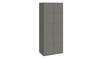 Распашной шкаф Наоми с 2-мя дверями, цвет Фон серый, Джут  СМ-208.07.03 в Брянске