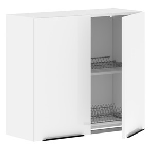Кухонный шкаф с посудосушителем IBIZA Белый MHSU 8072.1P (800х320х720) в Брянске