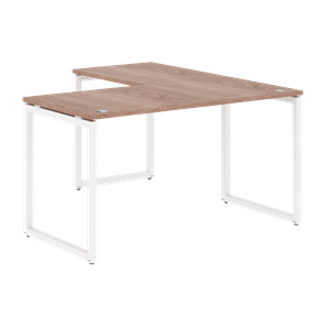 Письменный стол угловой левый XTEN-Q Дуб-сонома- белый XQCT 1415 (L) (1400х1500х750) в Брянске