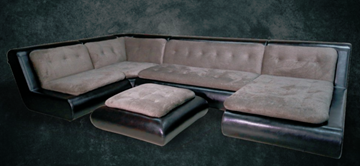 П-образный диван Шад Эвелина со столом-пуфом в Брянске