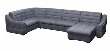 Большой диван с оттоманкой и креслом Антарес 1 ПДУ New в Брянске