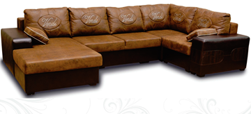 П-образный диван Плаза 405х210 в Брянске