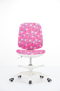 Детское крутящееся кресло LB-C 16, цвет розовый в Брянске