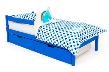 Детская кровать Skogen classic синяя в Брянске