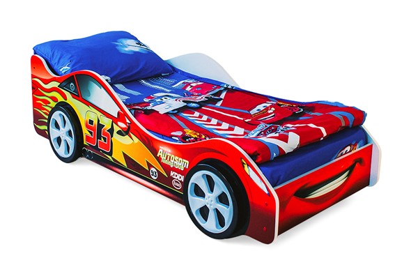Детская кровать-машина Тачка красная в Брянске - изображение
